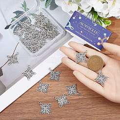 50 шт. Подвески из сплава в тибетском стиле&nbsp;FIND-SC0007-81