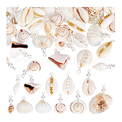 44 шт. 11 подвески из натуральных ракушек&nbsp;PALLOY-PH01920