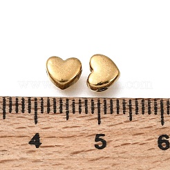 Cuentas espaciadoras de acero inoxidable 304 para el día de San Valentín&nbsp;STAS-L315-075G-05