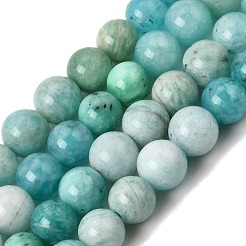 Rangs de perles d'amazonite naturelle à dégradé&nbsp;GG-CBA54CC-C01-6mm