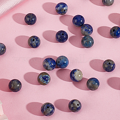 120 шт. бусины из натурального лазурита G-PA0001-15B