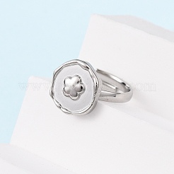 Кольца-манжеты из нержавеющей стали 304 для женщин&nbsp;RJEW-B136-04B-P