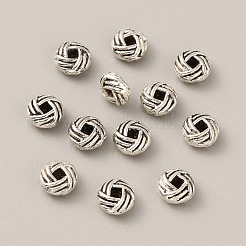 Tibetischer stil legierung perlen&nbsp;FIND-WH0034-44AS-04