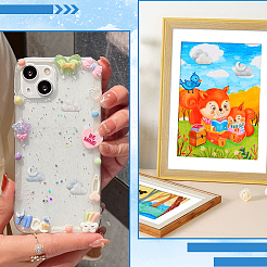 Кабошоны из непрозрачной смолы&nbsp;FIND-SC0020-85