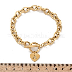 Браслеты с подвесками из нержавеющей стали 304 золотистого цвета&nbsp;NJEW-K284-01G-A