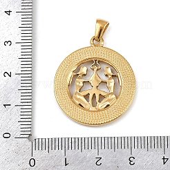 Pendentifs en acier inoxydable 304&nbsp;STAS-C131-03G-09