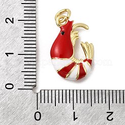 Латунь эмаль подвески&nbsp;KK-H092-07G