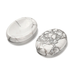 Овальный натуральный говлитовый камень для беспокойства&nbsp;G-H073-06A