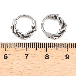 Knorpelohrringe aus Edelstahl 316&nbsp;AJEW-C044-16D-AS