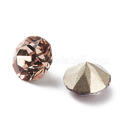 K9 cabochon in strass di vetro&nbsp;RGLA-M016-C02-D