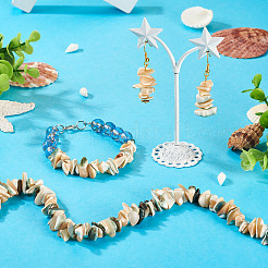 1 нить бусин из натуральных ракушек&nbsp;SSHEL-TA0001-12