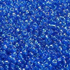 Perles de verre rondes de qualité A fgb 8/0&nbsp;SEED-Q010-3mm-F545