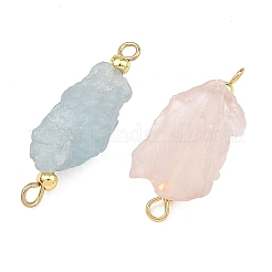 Ciondolo connettore in morganite naturale grezza&nbsp;PALLOY-JF06041