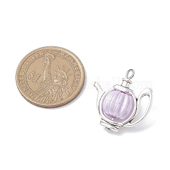 Подвески из акрила и сплава в тибетском стиле&nbsp;PALLOY-JF04324