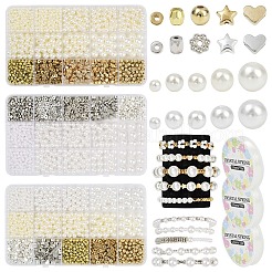 Наборы для самостоятельного изготовления браслетов-стрейч DIY-YW0011-61