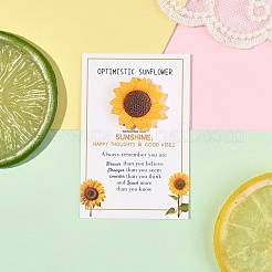 Поздравительная открытка из прямоугольной бумаги DIY-YW0016-03