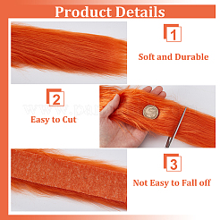 10шт. 10-х цветная искусственная шерстяная ткань DIY-GA0008-83