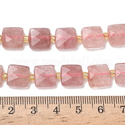 Природного кварца клубники нитей бисера&nbsp;G-L642-L06-10mm