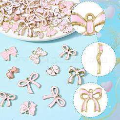 36шт 9 стиля подвески из сплава с эмалью&nbsp;ENAM-FS0003-43