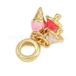 Латунные эмалированные европейские подвески с подвесками KK-I352-25G