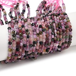 Натуральный турмалин бисер нитей G-I379-C01-01