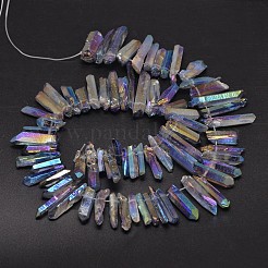 Electrolíticos de cuarzo natural de cristal hebras&nbsp;G-A142-03D