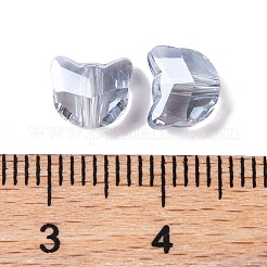 Cuentas de vidrio electrochapadas 100pcs&nbsp;EGLA-P060-01A-PL03
