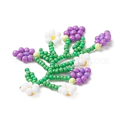 Большие подвески из стеклянных бусин&nbsp;PALLOY-MZ00877-03