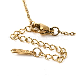 Ожерелья с подвеской в виде крыла сердца из латуни с прозрачным кубическим цирконием NJEW-M080-01G