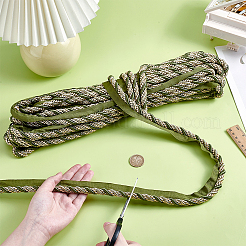 Отделка витого шнура из полиэстера OCOR-WH0816-007