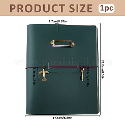 Cuadernos de bocetos de cuero sintético&nbsp;AJEW-WH0752-796