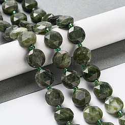 Натуральный синьи нефрита / китайский южный нефрит бисер пряди G-NH0004-030