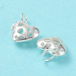 925 полая подвеска из стерлингового серебра STER-E069-04S