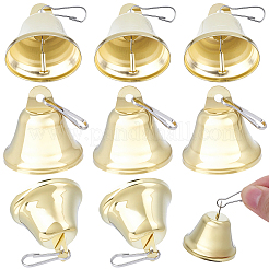 20шт. железный колокольчик подвеска украшение&nbsp;AJEW-SC0031-29A