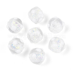 Нити из фольгированных бусин лэмпворк ручной работы&nbsp;FOIL-T008-02A