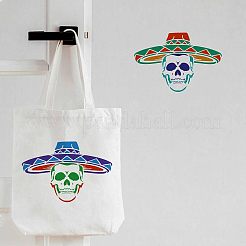 Grandi modelli di stencil per pittura da disegno riutilizzabili in plastica&nbsp;DIY-WH0202-127
