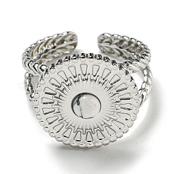 Кольца-манжеты из нержавеющей стали 304 RJEW-C079-17P