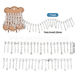 1 ярд железных цепочек со стразами&nbsp;IFIN-TA0001-74