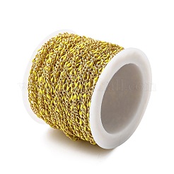 Латунные эмалевые цепи фигаро CHC-L053-09G-09