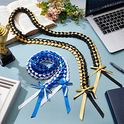 2 шт. двухцветная полиэстеровая выпускная веревка&nbsp;AJEW-PH0012-05