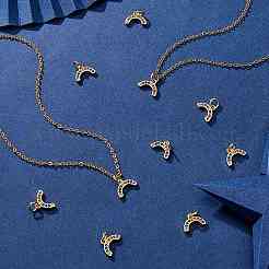 20шт латунные микро проложить красочные кубические циркониевые подвески&nbsp;KK-SZ0004-71