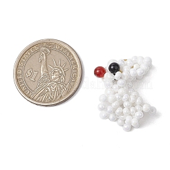 3d стеклянные бисерные подвески в виде кролика PALLOY-MZ00577