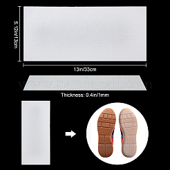 Ремонт прозрачной обуви замена каблука из синтетического каучука&nbsp;AJEW-WH0304-93B