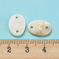 Подвески из натуральной пресноводной раковины SHEL-Q026-01