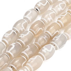 Chapelets de perles de style tibétain&nbsp;GG-CBA4812-C04-8X12MM