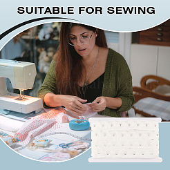 6.25 ярд хлопка с крючками и петлями из нержавеющей стали 201 DIY-BC0012-52B