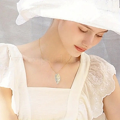 10 шт. подвески из натуральной пресноводной ракушки&nbsp;SHEL-YW0001-10