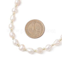 Ожерелья из натуральных пресноводных жемчужин&nbsp;NJEW-JN05731