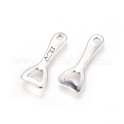 チベット風亜鉛合金チャーム  栓抜き  アンティークシルバー  27.5x11x2mm  穴：2mm&nbsp;PALLOY-F248-032AS