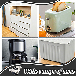 Ruedas fijas de metal&nbsp;FIND-WH0141-171